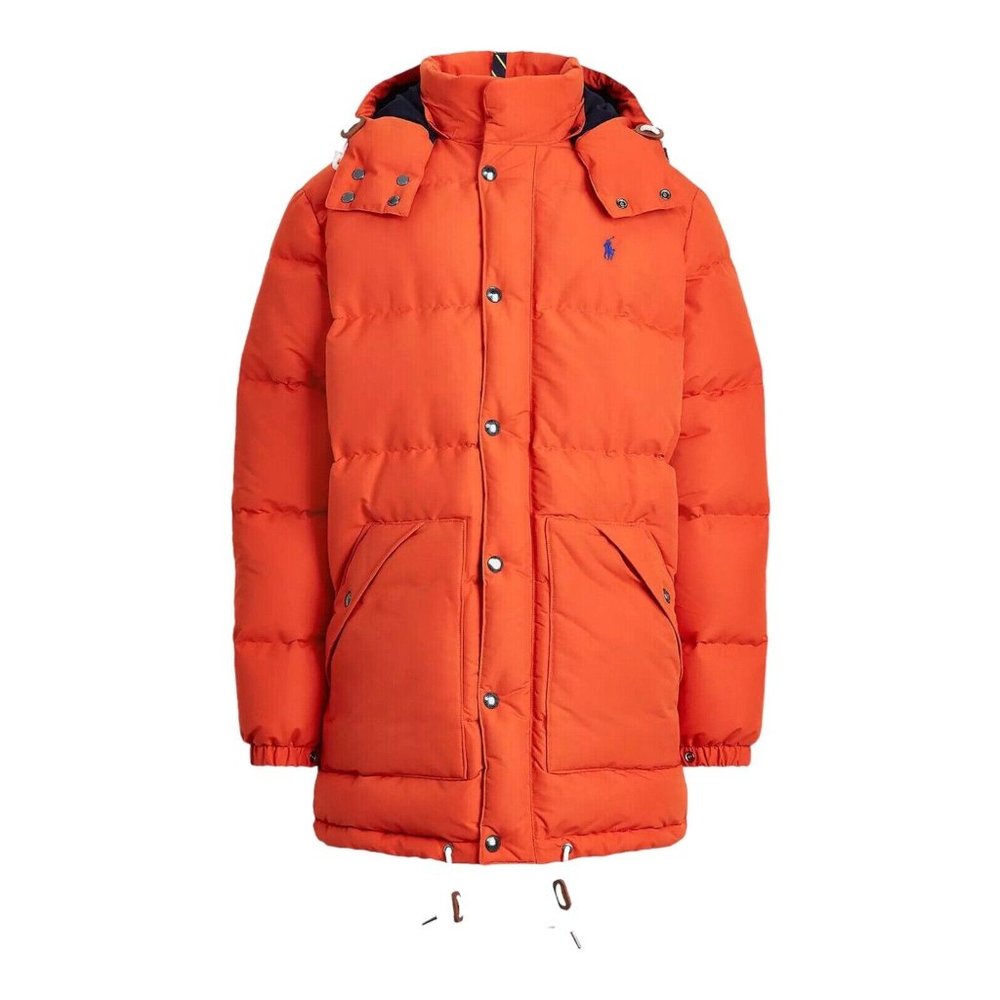 Polo Ralph Lauren College Orange Down Parka